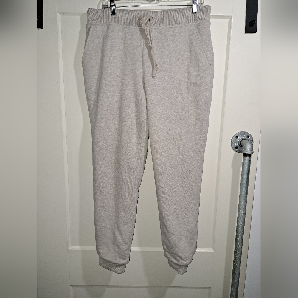 LL bean sherpa / fleece lined really warm sweat pants